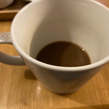 作った後に写真を忘れて飲んでしまいましたが、はちみつ風味がとてもおいしかったです。ごちそうさまでした！！